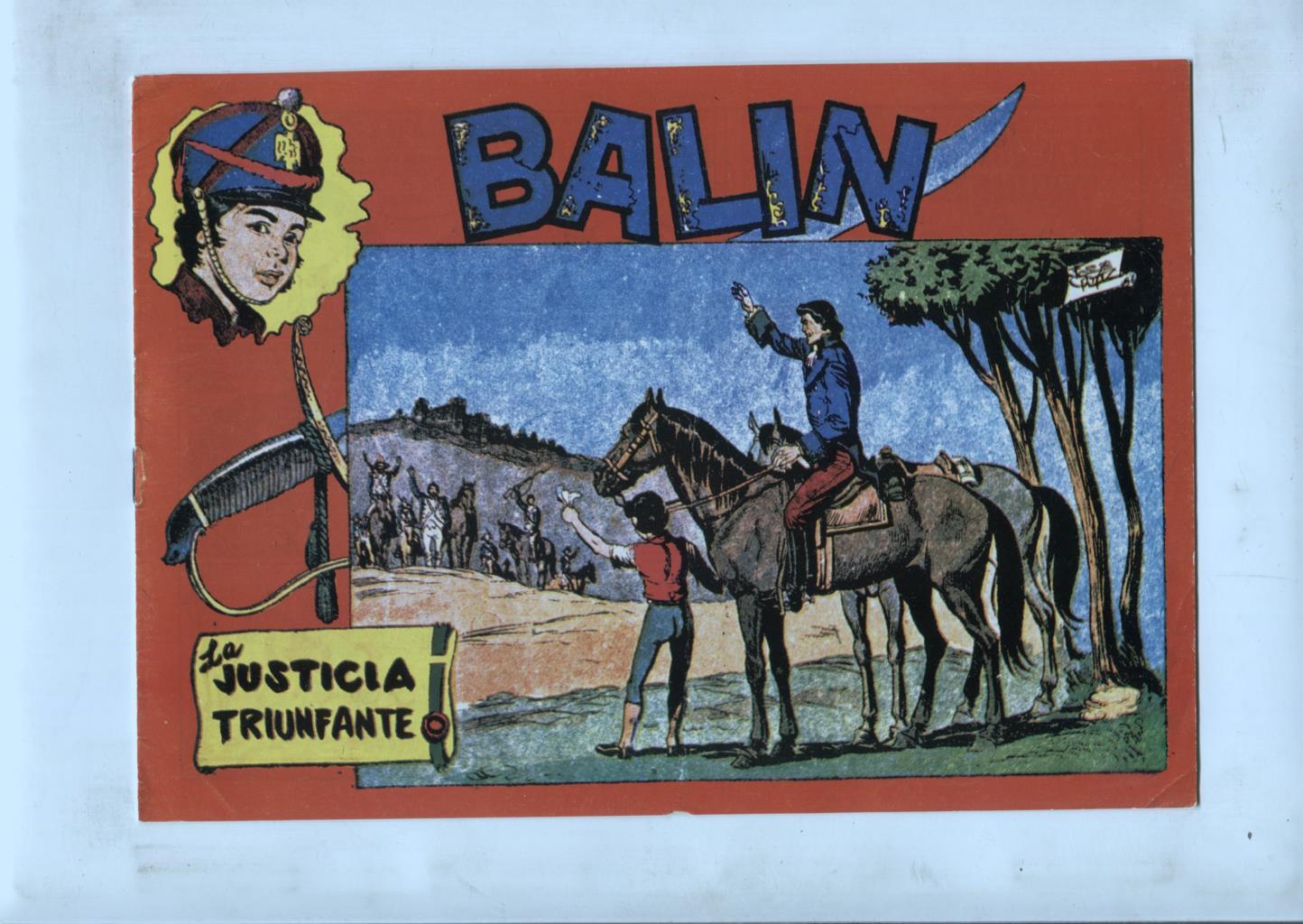 Facsimil: Balin numero 30: La justicia triunfante
