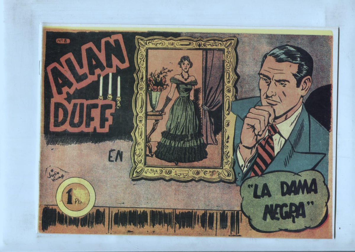 Facsimil: Alan Duff numero 08: La dama negra