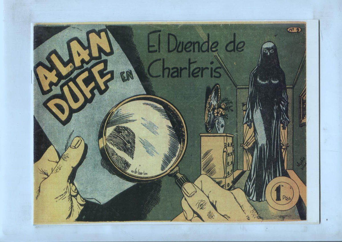 Facsimil: Alan Duff numero 09: El duende de Charteris