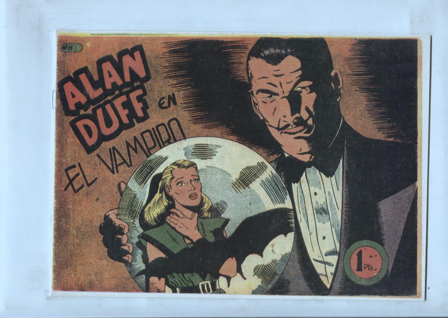 Facsimil: Alan Duff numero 11: El vampiro