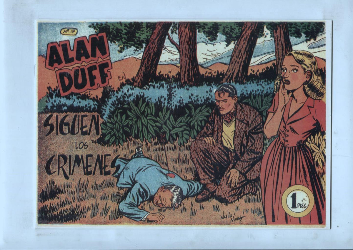 Facsimil: Alan Duff numero 17: Siguen los crimenes