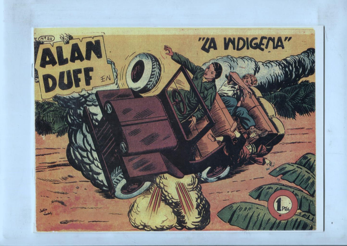 Facsimil: Alan Duff numero 24: La indigena
