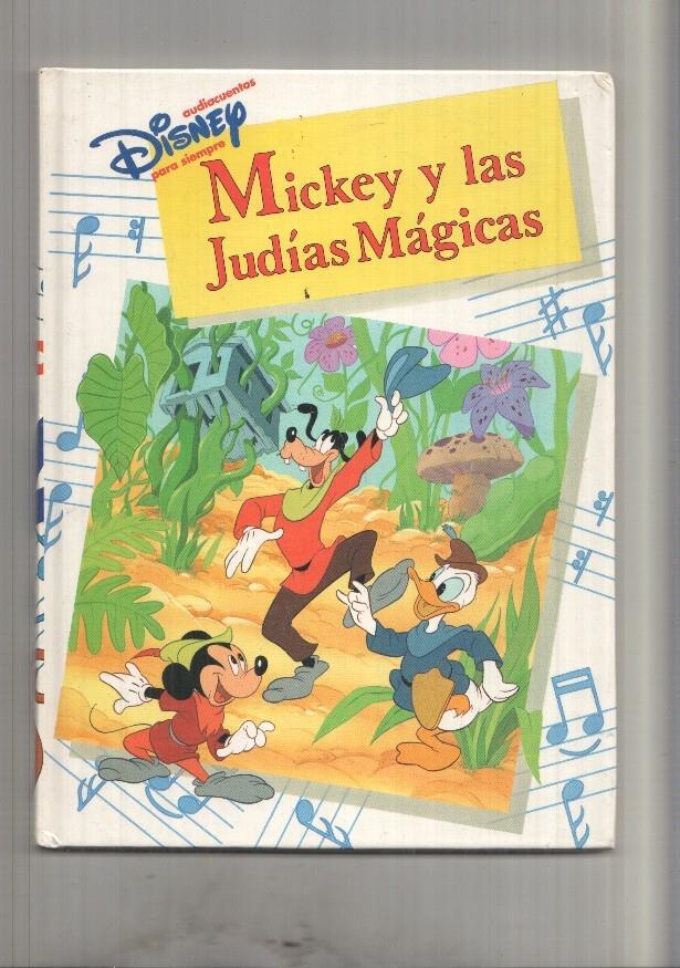 audiocuentos Disney para siempre: Mickey y las judias magicas (NO LLEVA CASSETTE )