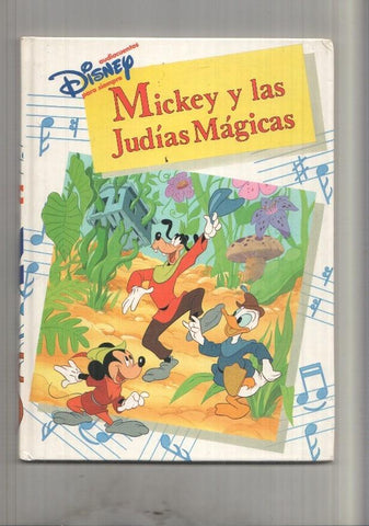 audiocuentos Disney para siempre: Mickey y las judias magicas (NO LLEVA CASSETTE )