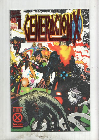 Generacion X volumen 1 numero 01: (papel algo acartonado por haber estado en lugar humedo)