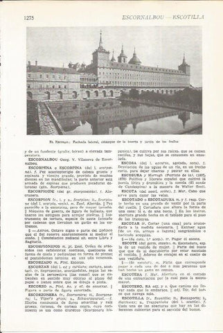 LAMINA 22436: El Escorial
