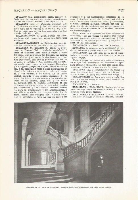 LAMINA 22433: Escalera de la Lonja de Barcelona