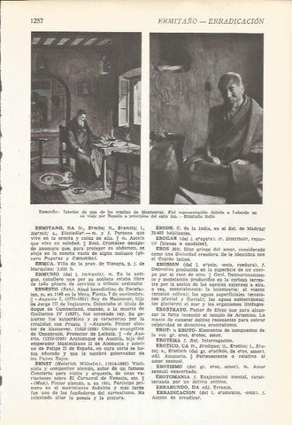 LAMINA 22432: Ermitaño de Montserrat y de la India
