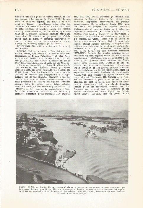 LAMINA 22423: El Nilo en Asuan, Egipto