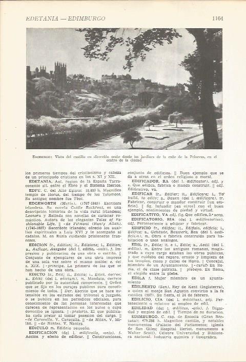 LAMINA 22421: Castillo de Edimburgo