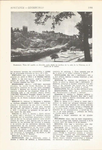 LAMINA 22421: Castillo de Edimburgo