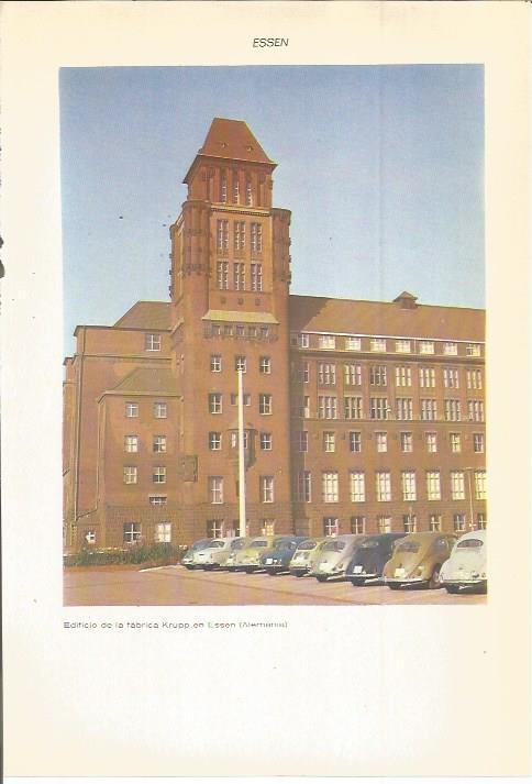LAMINA 22454: Fabrica Krupp en Essen, Alemania