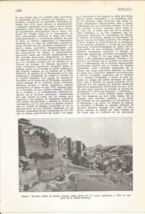 LAMINA 22453: Murallas arabes de Ronda, Malaga