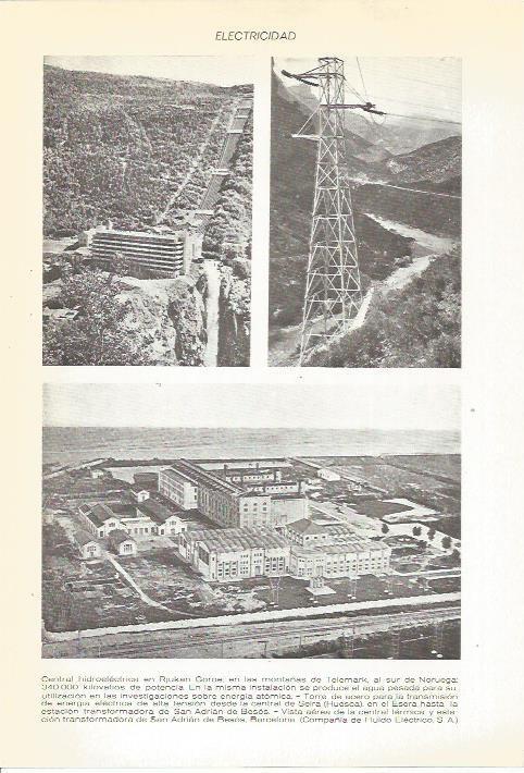 LAMINA 22419: Central electrica de Rjukan Goroe, Noruega