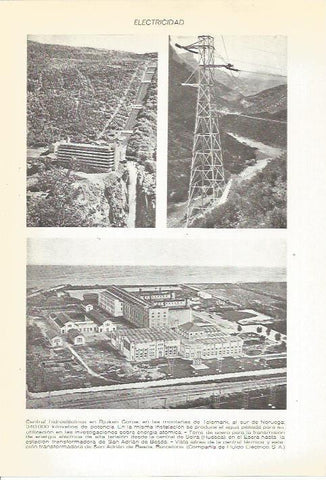 LAMINA 22419: Central electrica de Rjukan Goroe, Noruega