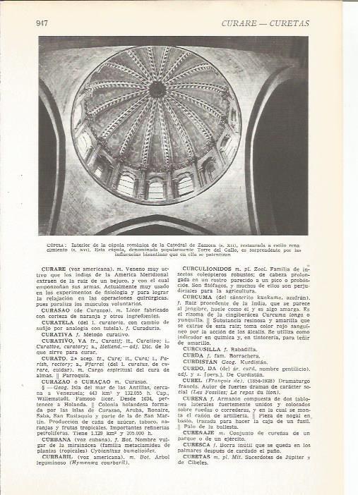 LAMINA 22376: Cupula de la Catedral de Zamora