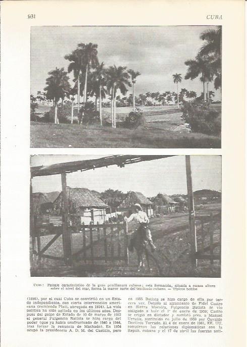 LAMINA 22374: Vistas de Cuba