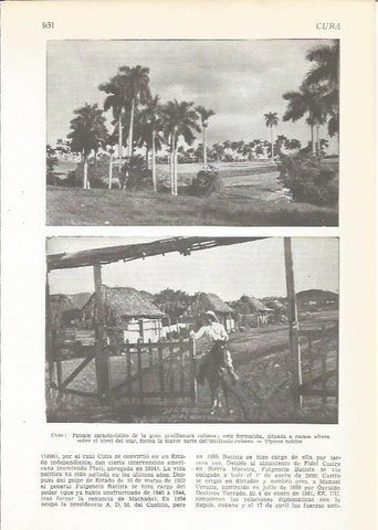 LAMINA 22374: Vistas de Cuba