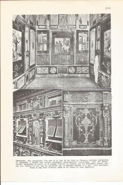 LAMINA 22395: Pinturas de Pompeya