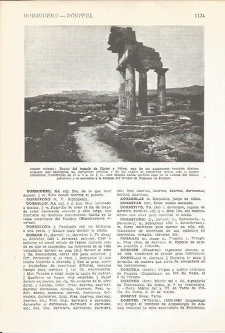 LAMINA 22414: Templo de Castor y Polux en Agrigento, Sicilia