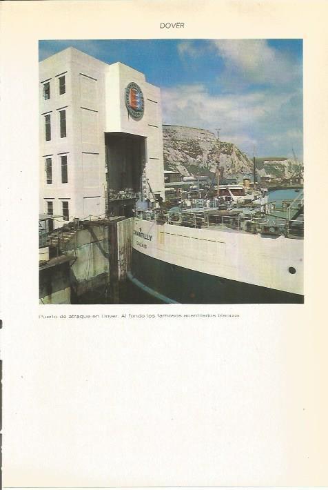 LAMINA 22408: Puerto de atraque de Dover