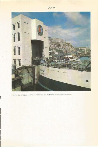 LAMINA 22408: Puerto de atraque de Dover