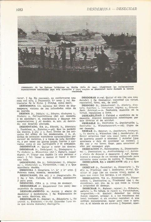 LAMINA 22401: Desembarco de las tropas de Gran Bretaña en Sicilia en julio de 1943