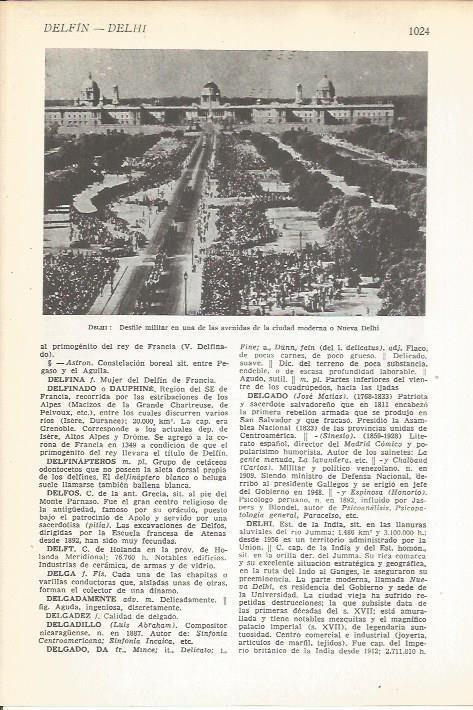LAMINA 22396: Desfile militar en Delhi, India