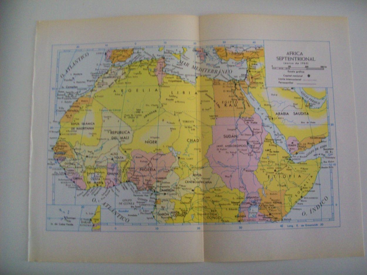 LAMINA 22468: Mapa de Africa Septentrional