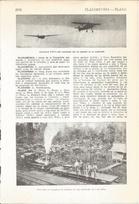 LAMINA 22537: Planeador DFS