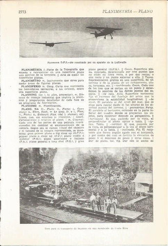 LAMINA 22537: Planeador DFS