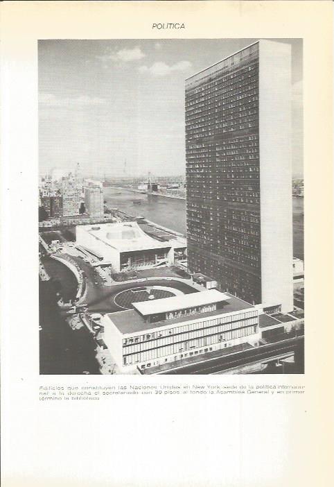 LAMINA 22536: Edificio de la ONU en Nueva York