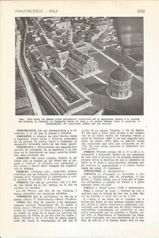 LAMINA 22533: Vista aerea de Pisa