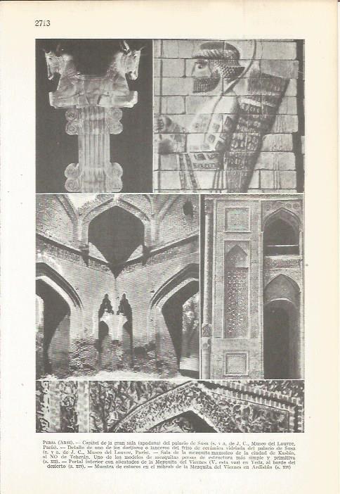 LAMINA 22521: Arte de Persia