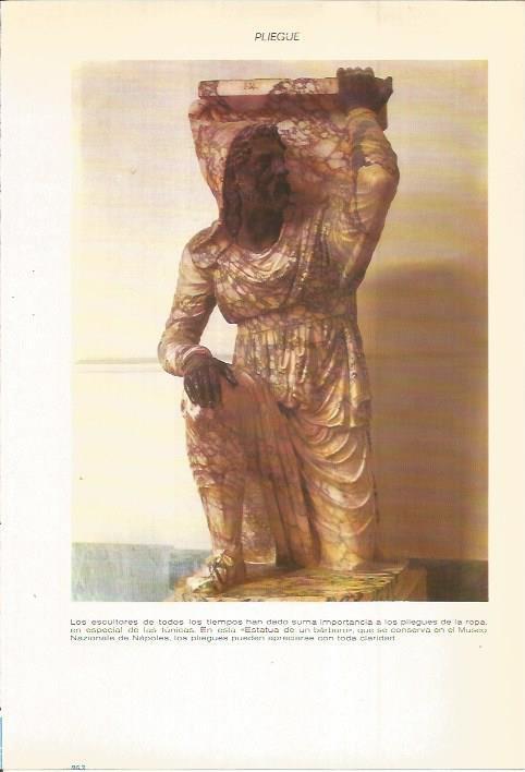 LAMINA 22543: Estatua de un barbaro