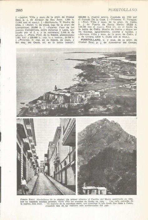 LAMINA 22566: Vistas de Puerto Rico