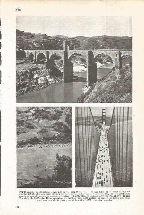 LAMINA 22564: Puente de Alcantara y Puente de San Francisco