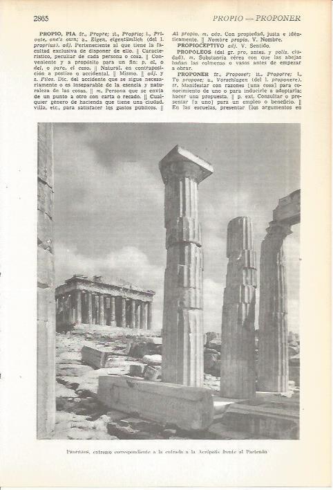LAMINA 22562:Vista de la Acropolis de Atenas
