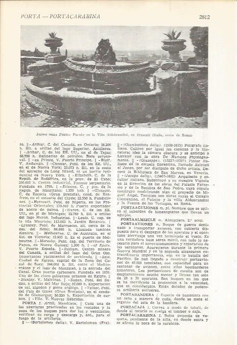 LAMINA 22547: Fuente de la Villa Aldobrandini en Italia