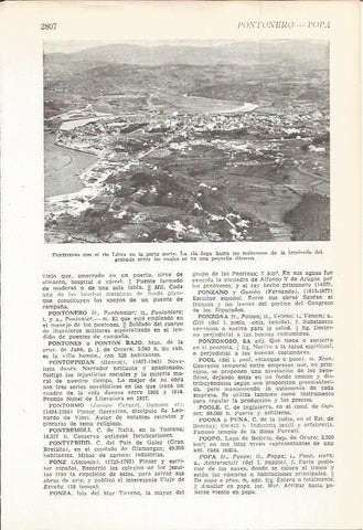LAMINA 22546: Vista aerea de Pontevedra
