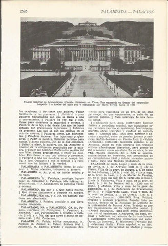 LAMINA 22488: Palacio de Schoenbrunn, Austria