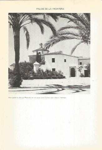 LAMINA 22484: Monasterio de La Rabida en Palos de la Frontera