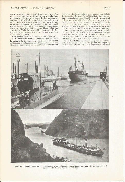 LAMINA 22498: Canal de Panama