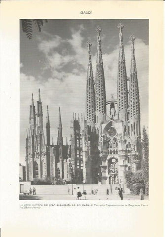 LAMINA 22238: La Sagrada Familia en Barcleona