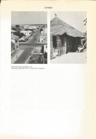 LAMINA 22220: Vista de Baithurst, Gambia