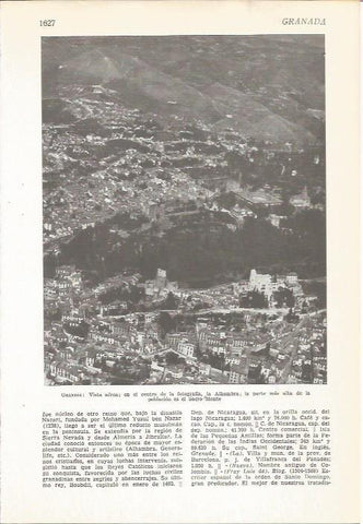 LAMINA 22256: Vista aerea de Granada