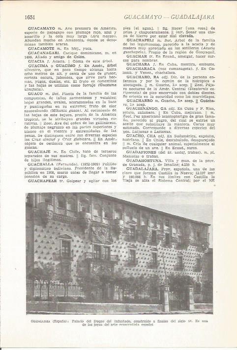 LAMINA 22266: Palacio del Duque del Infantado en Guadalajara