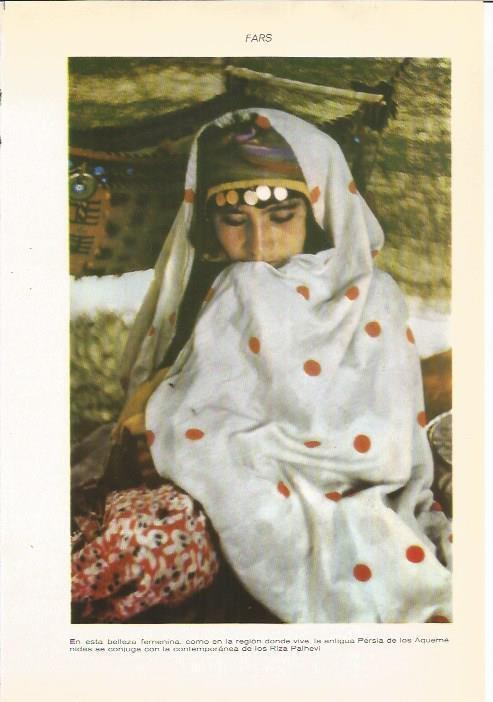 LAMINA 22187: Chica de Iran