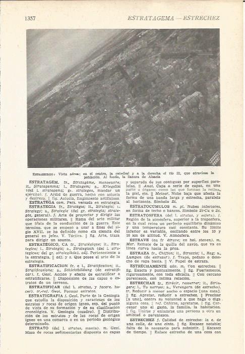 LAMINA 22178: Vista aerea de Estrasburgo