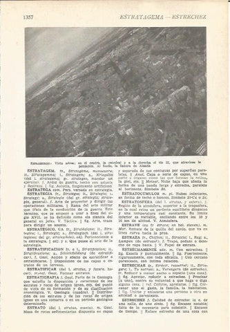 LAMINA 22178: Vista aerea de Estrasburgo